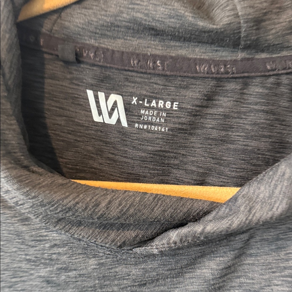 VRST men’s XL Gray Long Sleeve Hoodie - Picture 3 of 4